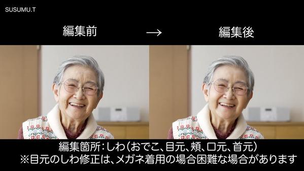 既存の映像に映っている人物のレタッチ作業を承ります。自然な仕上がりを心がけております