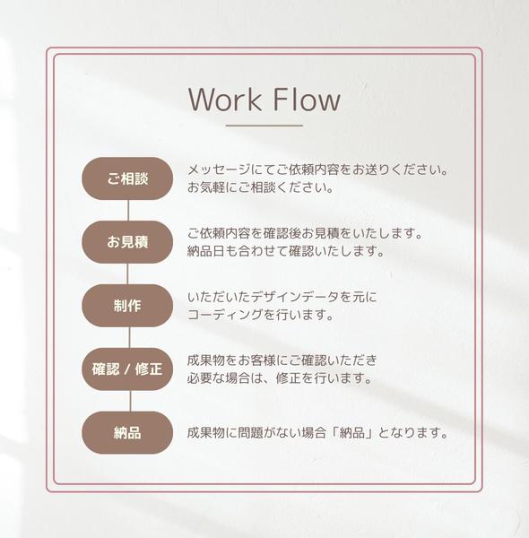 【コーディング代行】HTML/CSS/jQueryを使用し、丁寧に仕上げ
ます