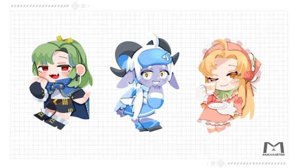 ポップでかわいいミニキャラならお任せ！デフォルメイラスト描きます