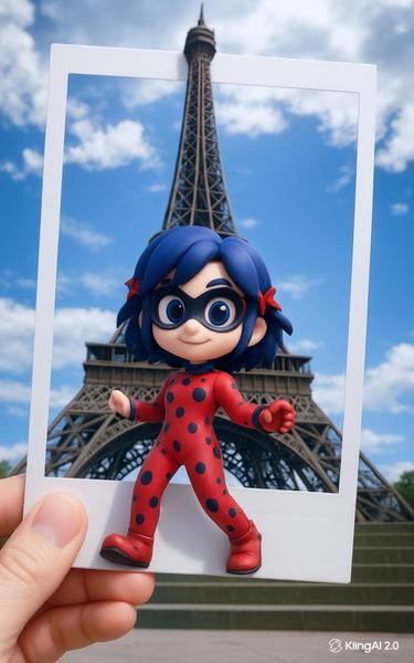 あなたのお気に入りの写真を、世界に一つだけの3D風フィギュアにします