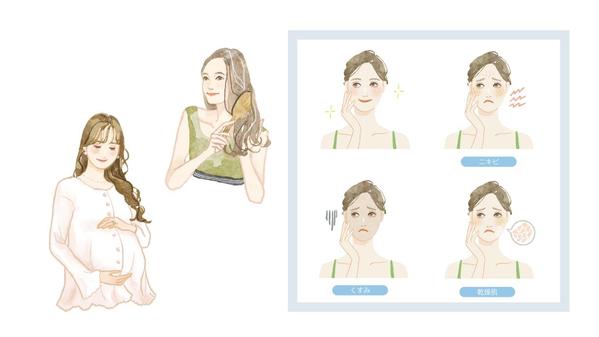 【雑誌・メディア・出版物などに】優しい雰囲気の挿絵・カットイラスト制作ます