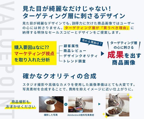 売れる伝わるECサイト商品画像を歴10年のプロが制作します