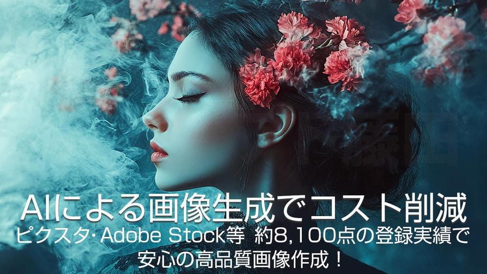 画像生成AIを利用した高品質のイメージを画像作成致します