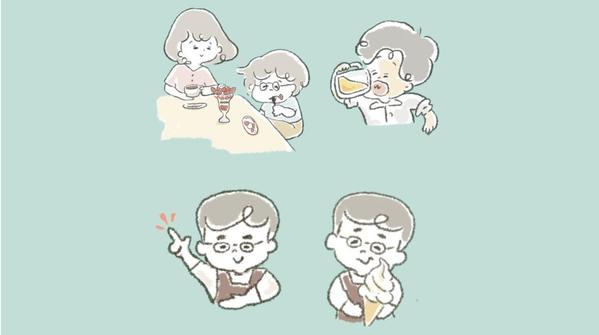 似顔絵にしてもかわいい！ほっこり、癒しのイラスト描きます！ます