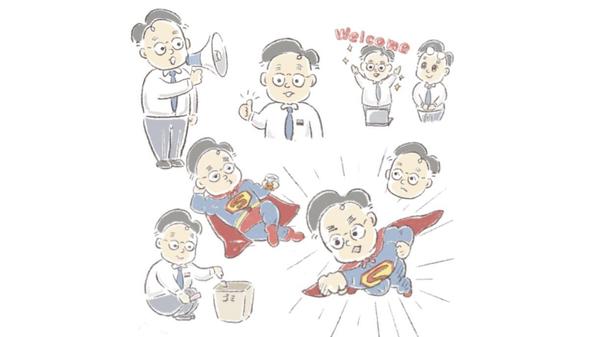 似顔絵にしてもかわいい！ほっこり、癒しのイラスト描きます！ます