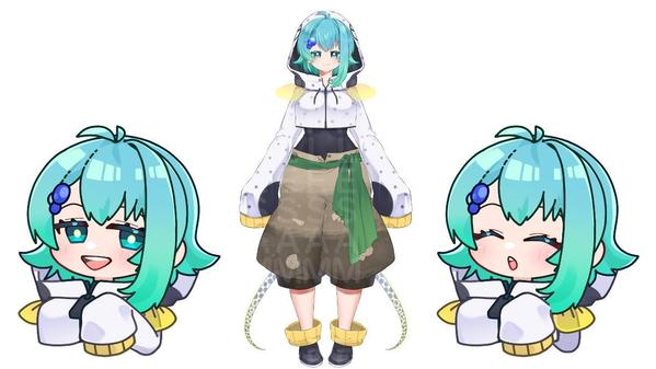 【youtube、IRIAM】Live2D用のキャラクター制作いたします