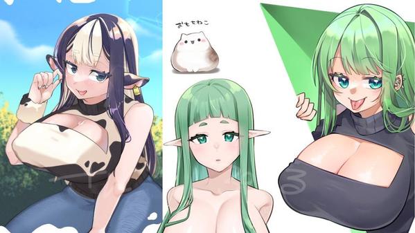 ご希望に沿ったキャラクターイラスト描かせていただきます