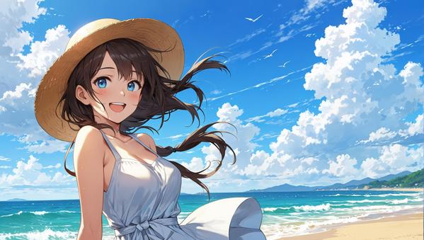 どんな女の子の画像でも、ご希望に合わせて作成いたします