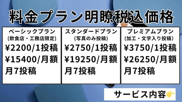 【格安・明瞭価格】！インスタ運用を徹底サポート・対応いたします
