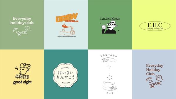 ＼ 飲食・アパレル・物販・サロンさま大歓迎 ／トレンド感あるロゴデザイン制作します