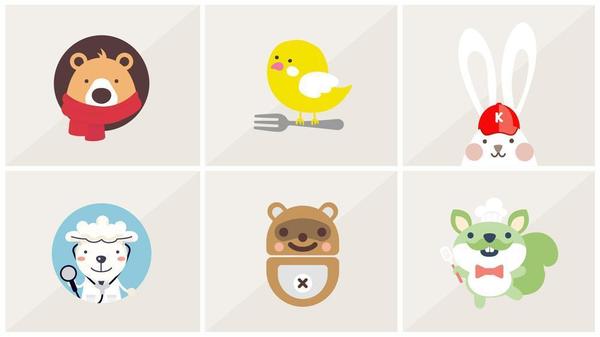【安心価格9千円〜・修正無制限！】ポップでかわいいマスコットロゴデザインを作成します