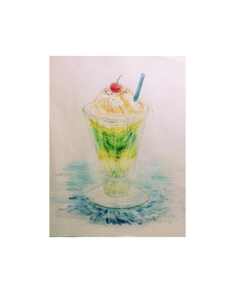 色々な道具を使って絵本の様なメニューブックをデザインします