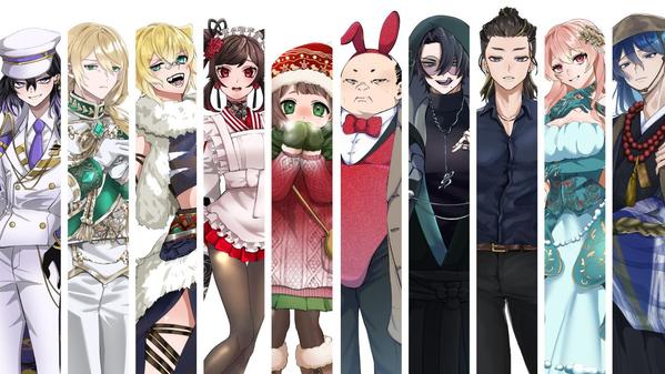 【他サイト依頼数200件以上】万人受けするアニメ塗り全身立ち絵イラスト制作します