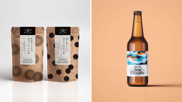 商品の魅力を引き出す、上質で洗練された食品パッケージデザインを作成いたします