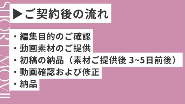 【美容業界特化】ショート動画の編集を高品質＆スピーディーに行います