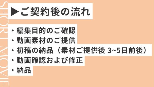 【スイーツ業界特化】商品・店舗の魅力を伝えるショート動画を編集します