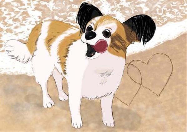 大切なご家族（ペット）の記念イラストを描かせていただきます