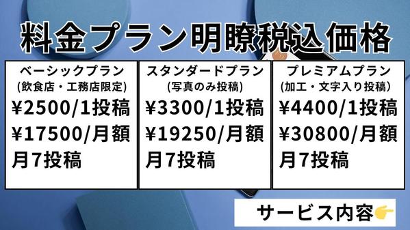 【格安・明瞭価格】！インスタ運用を徹底サポート・対応いたします