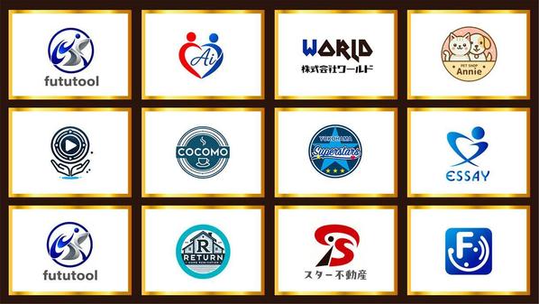 リーズナブルで「シンプルなロゴ ＝ 覚えやすく、愛着が生まれる」ロゴをデザインします