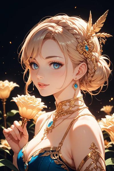 ②18禁　高級娼婦をイメージした作品でスト--リーを意識しています