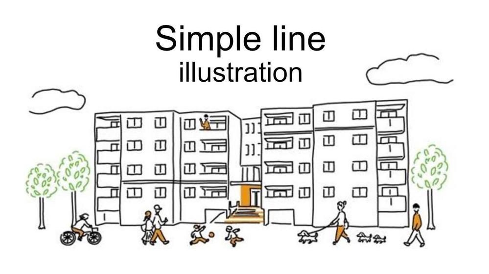 〈統一感◎〉メインイメージに◎シンプルイラスト（+カットイラストもOK）制作します