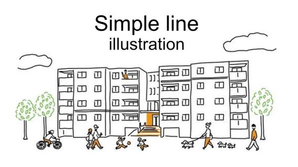 〈統一感◎〉メインイメージに◎シンプルイラスト（+カットイラストもOK）制作します