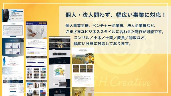 あなたのビジネスに"フィット"する！目的・予算に合わせてHP制作プランをご提案します