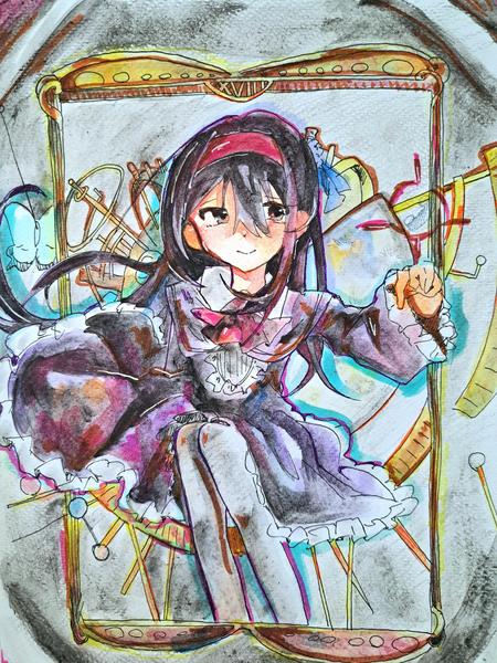 基本的にアナログイラストの依頼を受け付けています。場合によってはデジタルも⭕ます