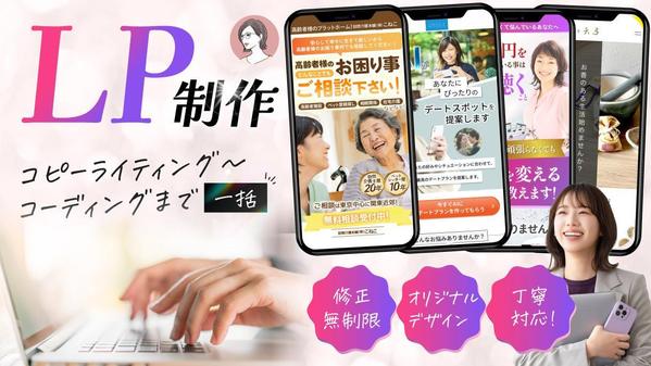訴求力・反応率を重視して売上UPを目指し、あなたのビジネスを応援します