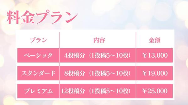 【集客数を増やしたい人必見！】Instagramの文字入れ投稿のデザインを作成します