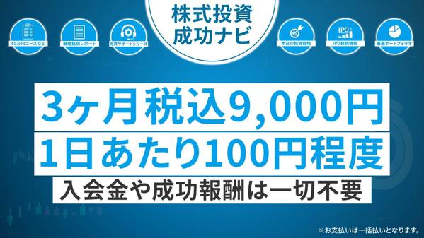 【投資・資産運用に特化】SNS広告動画を構成から納品まで一気通貫で丁寧に制作します