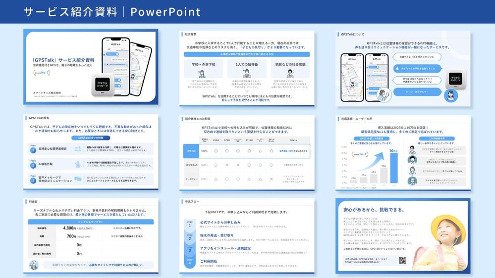 サービスの魅力がしっかり伝わるプレゼン・提案資料を作成します