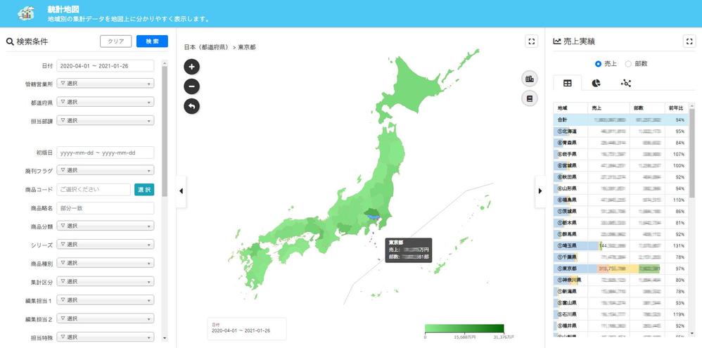 御社のデータをビジネスの力に変えます！データ可視化サービス承ります