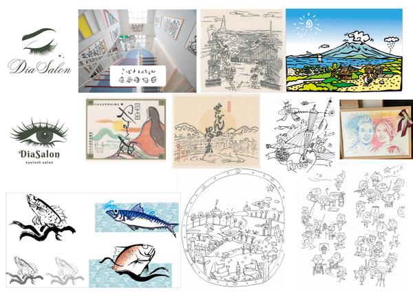 ラインアートロゴ・和モダンロゴ・イラスト等、丁寧＆迅速に制作します