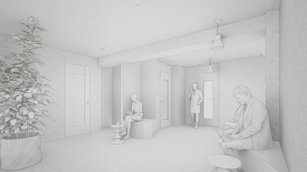 chatGPTやStable difusion用の３D白パースを制作します