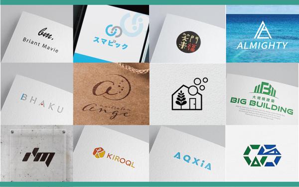 【 シンプルでスタイリッシュなロゴ 】企業やお店の『顔』になるロゴをデザインします