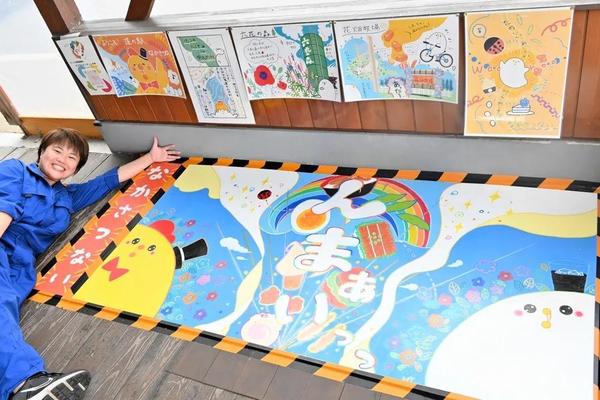 出張！あなたの描きたい魅力つめつめ、シャッターアート描きます