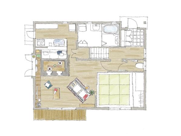 【ホテル・民泊向け】プロが作る！魅力的な間取り図を作成します
