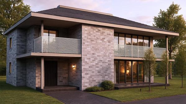 住宅、店舗、その他の建築物の外観3D CGパースをスピード納品します