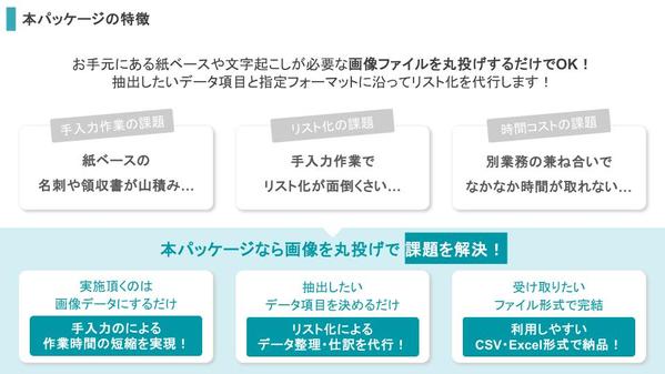 【丸投げOK】名刺/領収書など画像をお渡し頂ければデータを記帳代行します