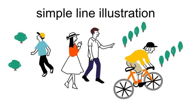 【IT・Web】＜3点＞シンプルで親しみやすいイラストを制作します