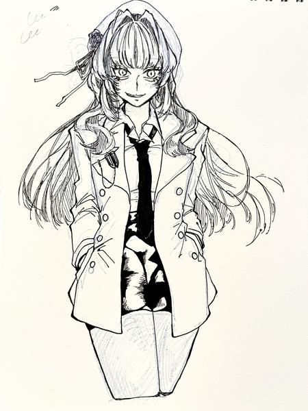 【手描きイラスト】TRPG用立ち絵、ゲーム用立ち絵承ります