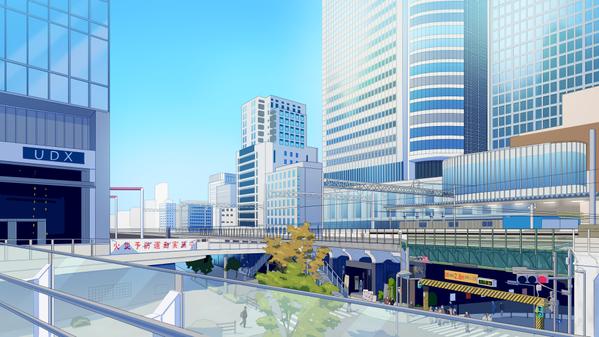 様々な画風に合わせることができる背景イラストを描きます