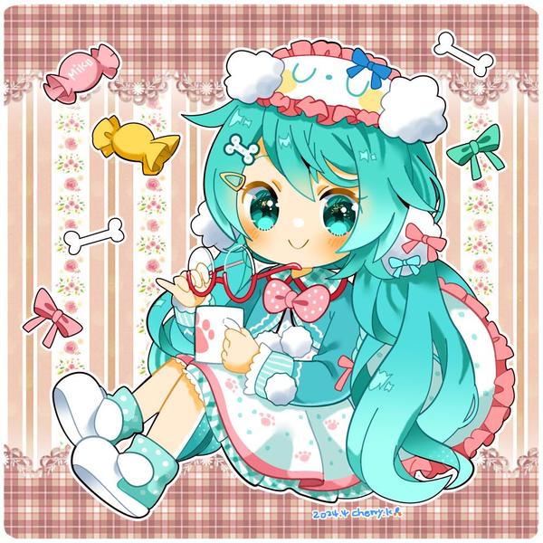 主にデフォルメ(やや頭身高めも可)女の子のイラストをお描きします