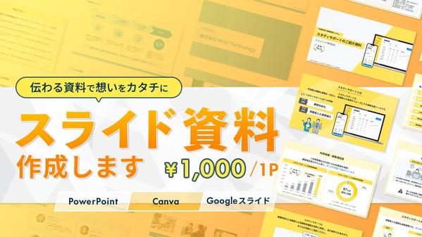 【伝わる・整う】既存資料を目的に合わせブラッシュアップいたします