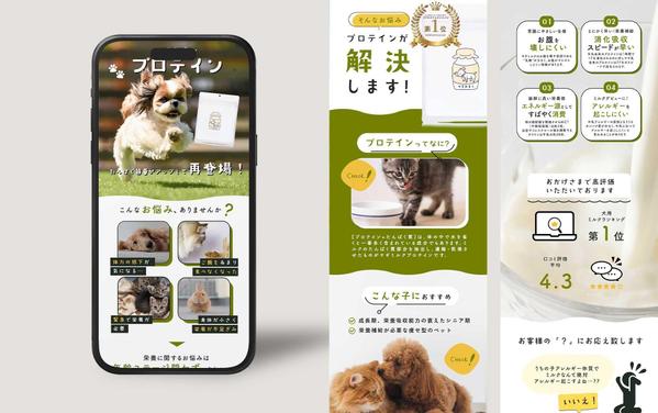 【正方形でも、まるで1枚のLPに】楽天・Amazon・食品系の商品画像を制作します