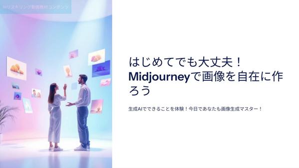 ChatGPT対応！AIリスキリング動画教材【二次利用可】を販売します