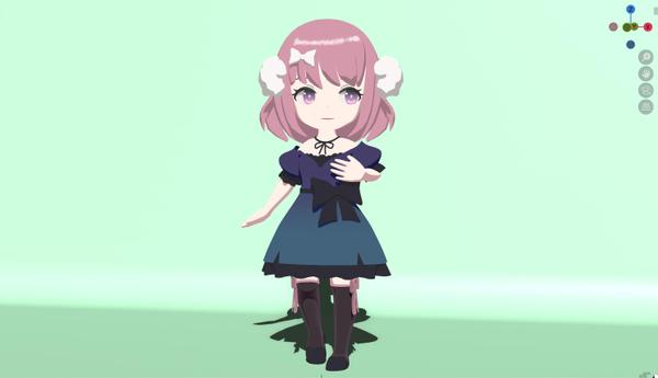 ちびキャラの3Dモデリング（3頭身、デフォルメ）をいたします