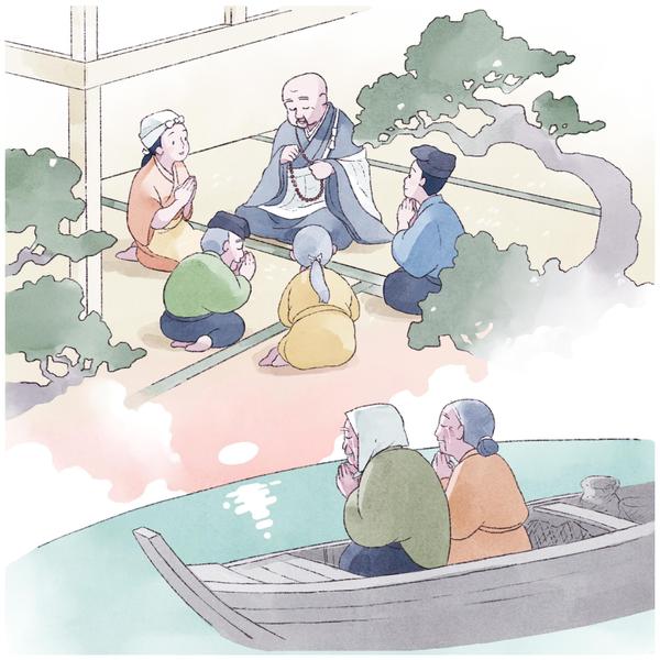 絵の具のような手描き風のカットイラストで親しみやすさを演出します
