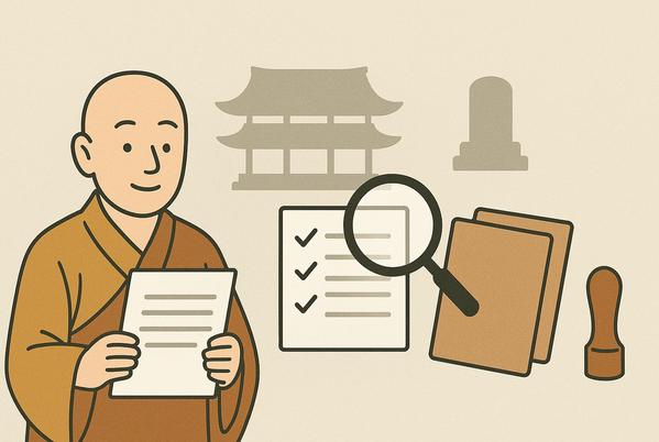 寺院運営に関わる各種契約書作成支援サービスを助言・提供いたします